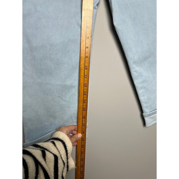 NYDJ Marilyn Crop Jeans Women’s Size 8 Light Wash Cool Embrace Lift Tuck Technol - Picture 5 of 10